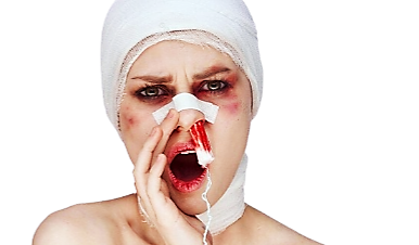 درد تامپون بینی