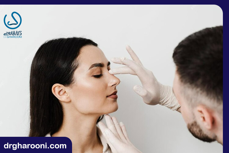 ماساژ نوک بینی بعد از جراحی بینی